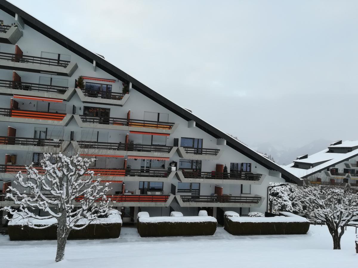 Romantic Chalet-Style Flat With Mountain View Torgon Eksteriør billede