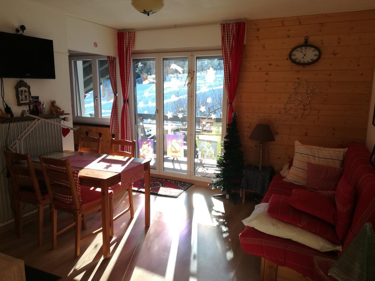 Romantic Chalet-Style Flat With Mountain View Torgon Eksteriør billede